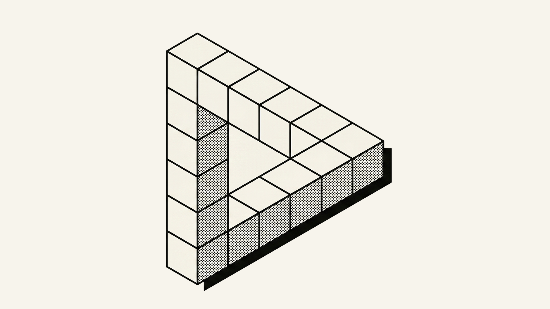 Generative-art cover image for the Vendor Financing Loops essay.